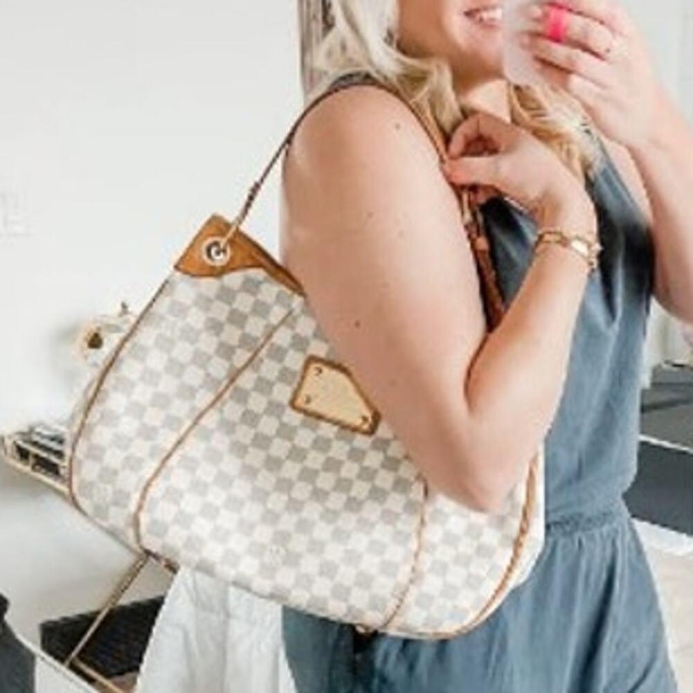 💎✨HOT BUY✨💎Authentic LOUIS VUITTON Galliera PM Damier Azur